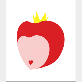 Queen of hearts Posters and Art